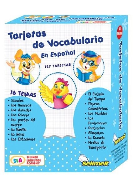 Tarietas de Vocabulario En Espanol 127 Tarjetas