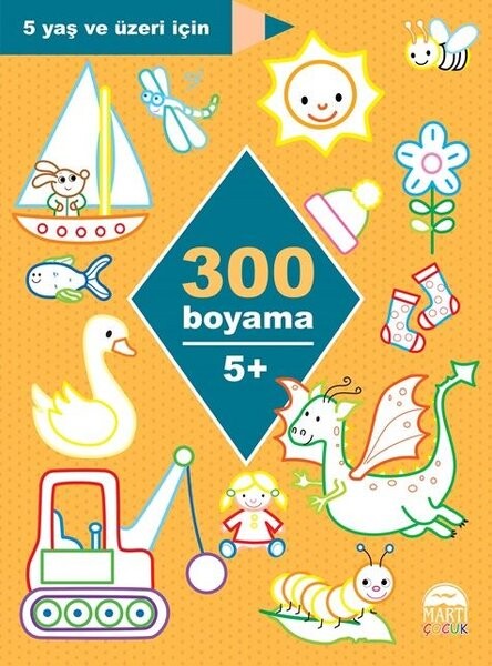 300 Boyama +5 Yaş Üzeri İçin