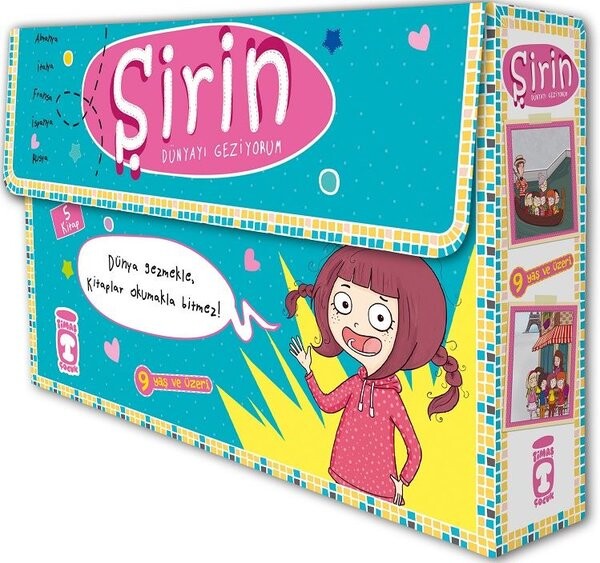 Şirin Dünyayı Geziyorum Set-5 Kitap Takım