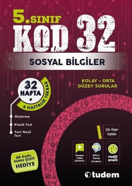 5. Sınıf Sosyal Bilgiler KOD 32