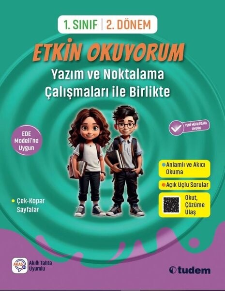1. Sınıf Etkin Okuyorum - Yazım ve Noktalama Çalışmaları İle Birlikte