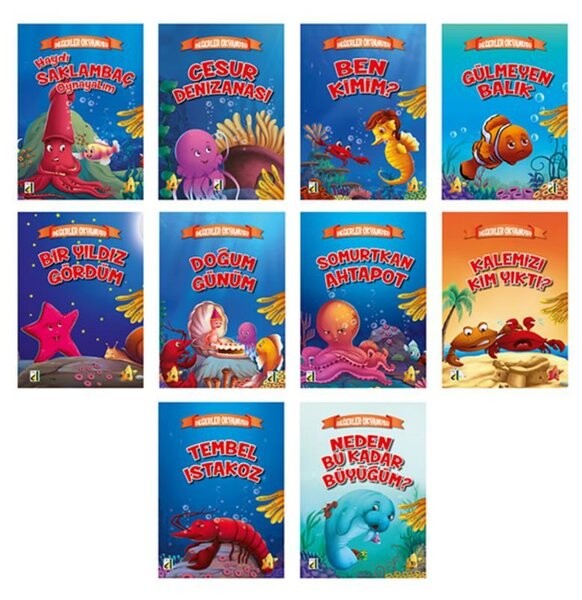 Değerler Okyanusu Seti - 10 Kitap Takım
