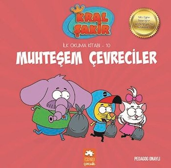 Kral Şakir Muhteşem Çevreciler-İlk Okuma Kitabı 10