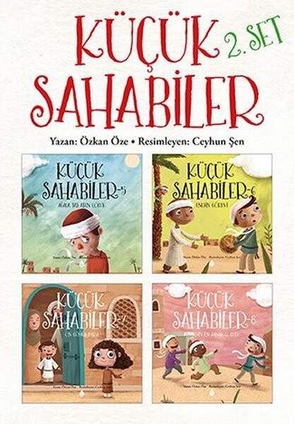 Küçük Sahabiler Seti 2- 4 Kitap Takım