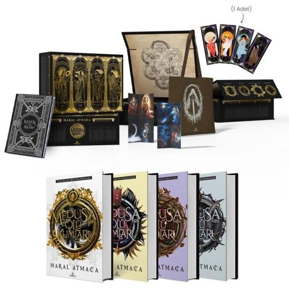 Medusa'nın Ölü Kumları Serisi - Hediyeli Mıknatıslı Kutu