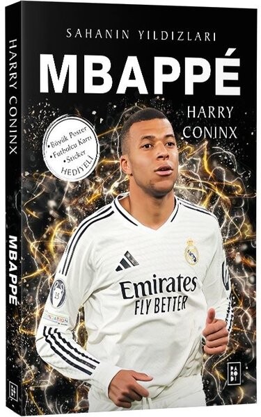 Mbappe - Sahanın Yıldızları - Hareketli Kart - Dev Poster - Futbolcu Kartı ve 3D Biblo Hediyeli!