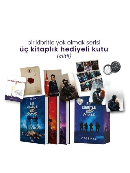 Bir Kibritle Yok Olmak Serisi Seti - 3 Kitap Takım - Hediyeli Kutu