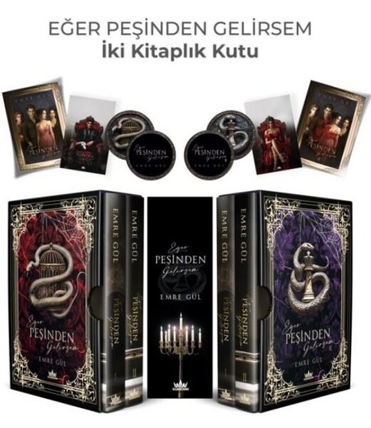 Eğer Peşinden Gelirsem Serisi Seti - 2 Kitap Takım - Kutulu