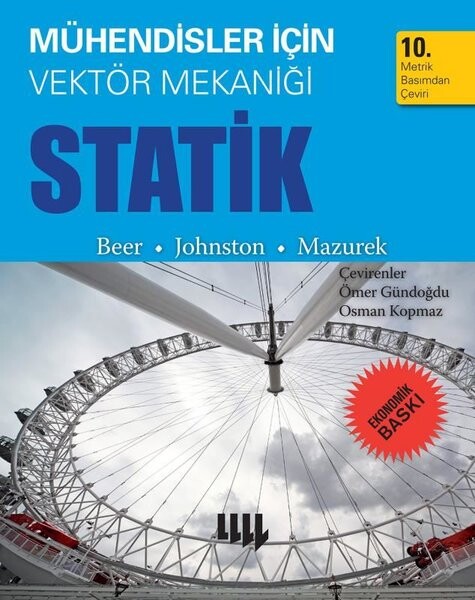 Mühendisler İçin Vektör Mekaniği Statik-Ekonomik Baskı