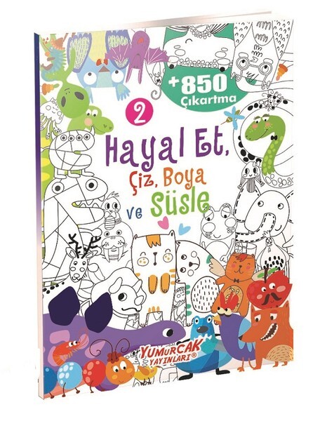 Hayal Et Çiz Boya ve Süsle 2