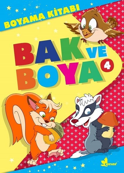 Bak ve Boya 4-Boyama Kitabı
