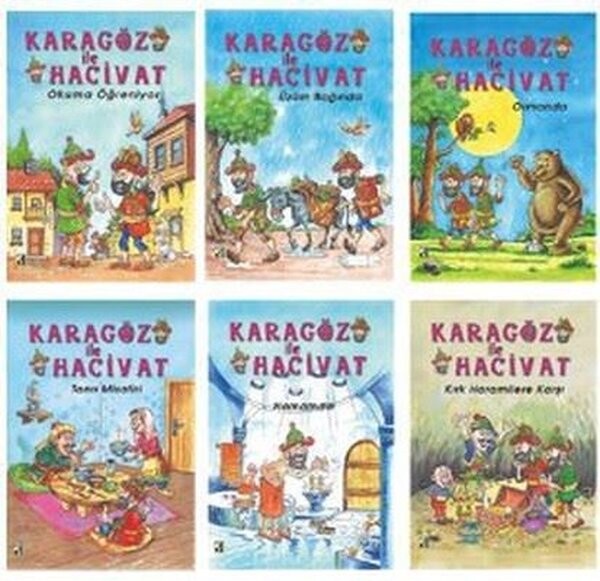 Karagöz ile Hacivat (6 Kitap Takım)